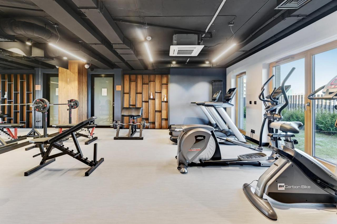Nadmotlawie Riverside - Sauna, Gym & Parking By Downtown Apartments Гданськ Екстер'єр фото