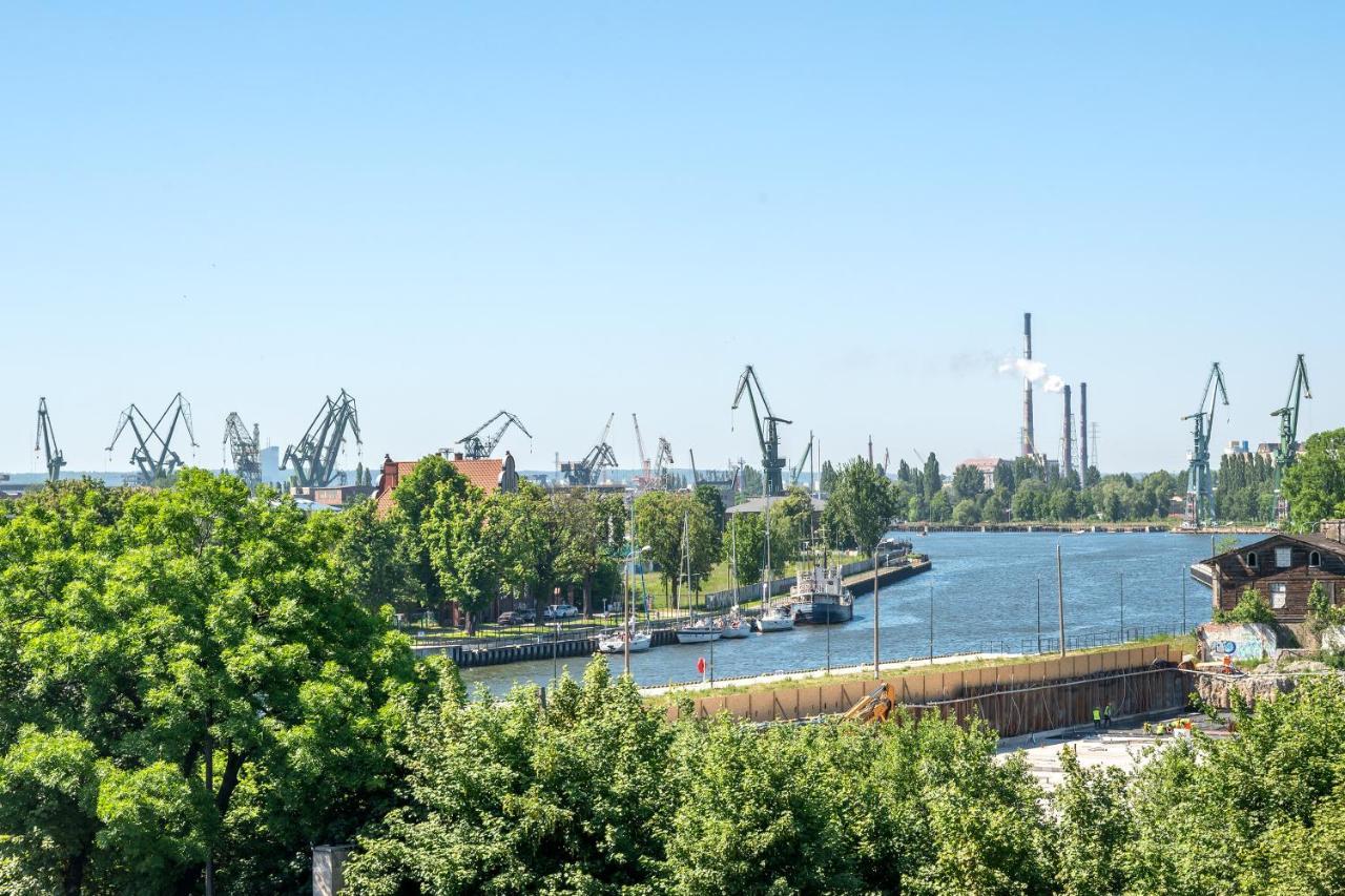Nadmotlawie Riverside - Sauna, Gym & Parking By Downtown Apartments Гданськ Екстер'єр фото