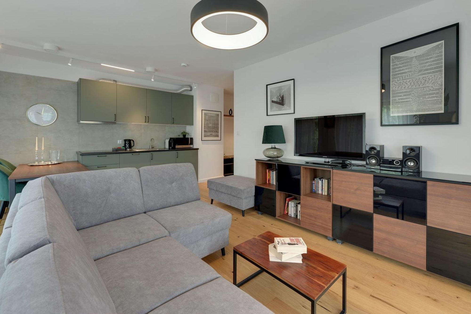 Nadmotlawie Riverside - Sauna, Gym & Parking By Downtown Apartments Гданськ Екстер'єр фото