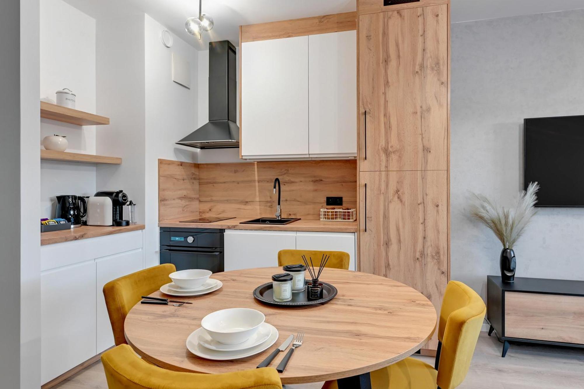 Nadmotlawie Riverside - Sauna, Gym & Parking By Downtown Apartments Гданськ Номер фото