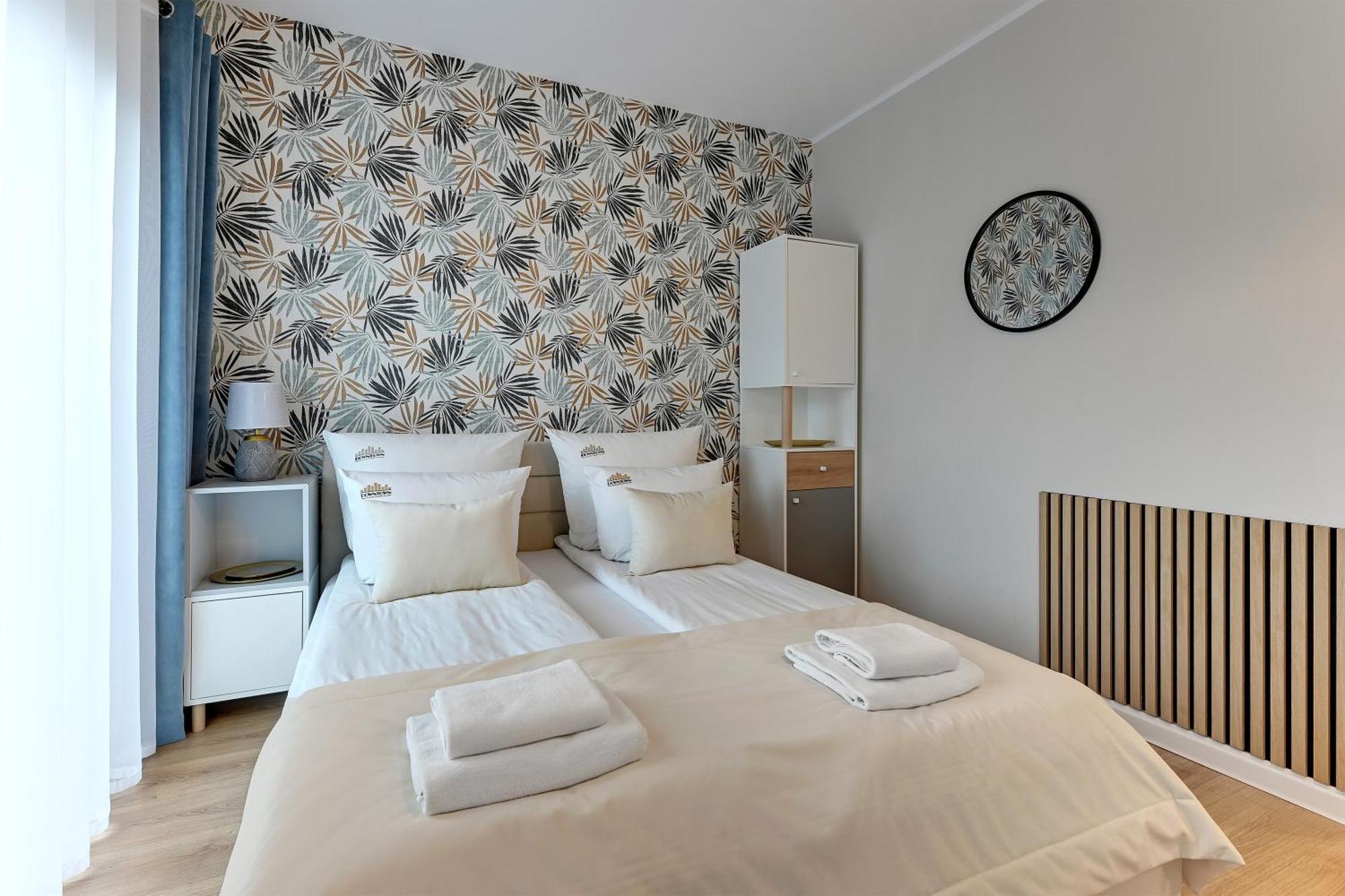 Nadmotlawie Riverside - Sauna, Gym & Parking By Downtown Apartments Гданськ Номер фото